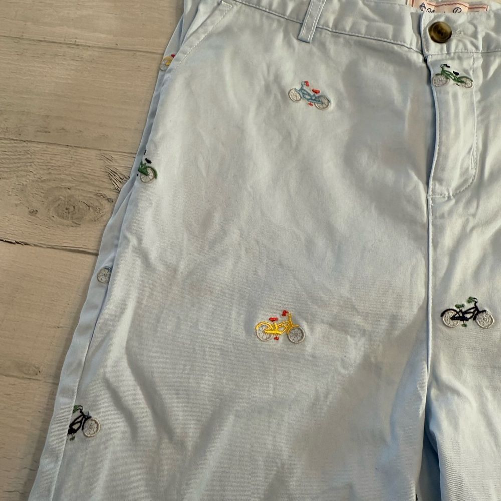 Classic Prep boys bicycle‎ embroidered shorts size 14 - Picture 3 of 6